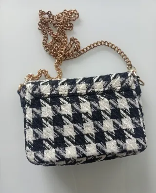 Bolso de hombro Brownie estampado