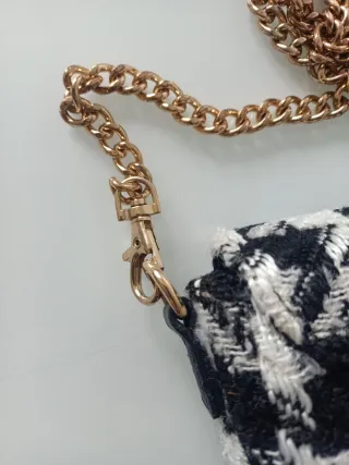 Bolso de hombro Brownie estampado