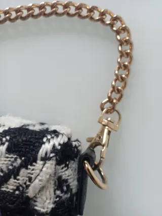 Bolso de hombro Brownie estampado