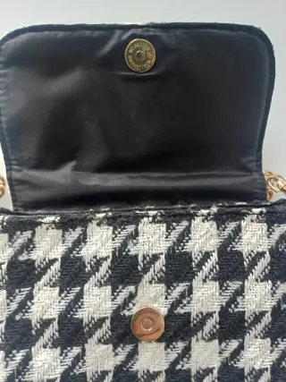 Bolso de hombro Brownie estampado