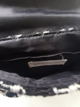 Bolso de hombro Brownie estampado