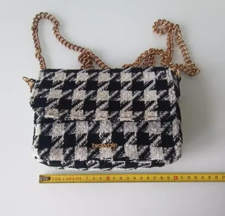 Bolso de hombro Brownie estampado