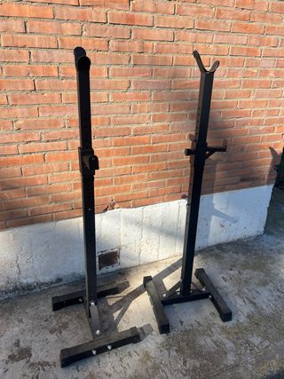 Soporte Olímpico Sentadillas - soporte para pesas