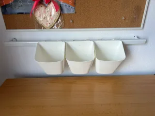 Organizador de lapiceros blanco