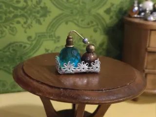 Set Miniatura Profumi Vintage Vetro & Cristallo