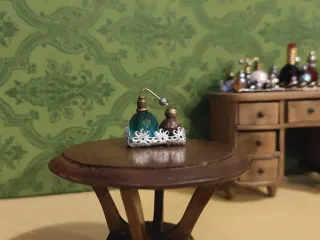 Set Miniatura Profumi Vintage Vetro & Cristallo