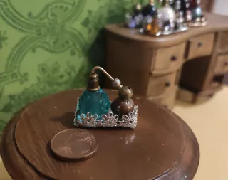 Set Miniatura Profumi Vintage Vetro & Cristallo