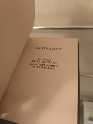 Libro Walter Scott: La Maga de la Montaña