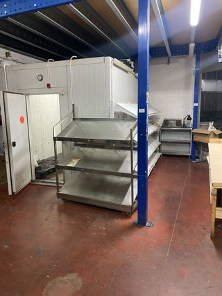 Estantería Acero Inoxidable Frutería