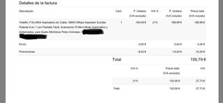 Aspiradora Vistefly V15s MAX sin Cable