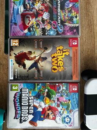 Nintendo Switch OLED Blanca y Negra