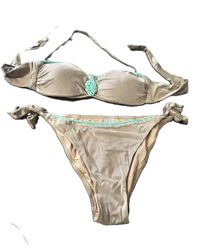 Bikini Rae Marrón y Turquesa