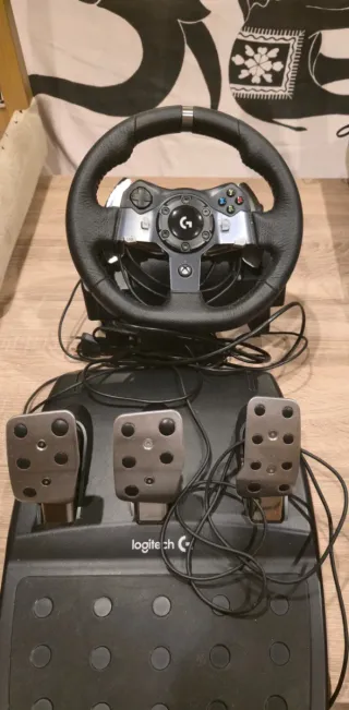 Volante Logitech G920 + Pedales