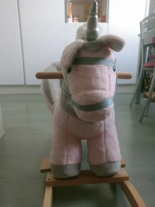 Balancín Unicornio Rosa