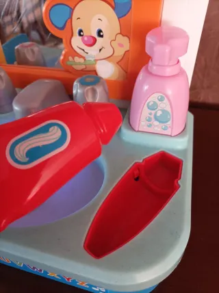 Lavabo Fisher Price con accesorios