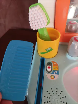 Lavabo Fisher Price con accesorios