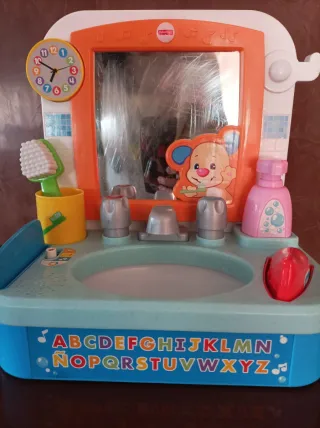 Lavabo Fisher Price con accesorios