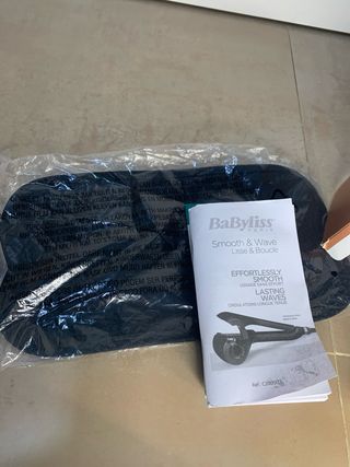 Rizador y Plancha Babyliss Smooth & Wave