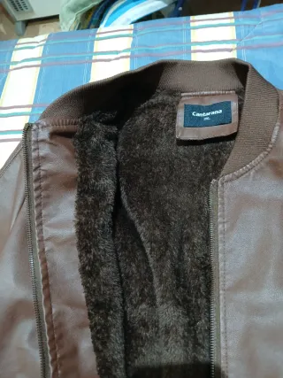 Chaqueta bomber marrón regalo otra marca Springfie