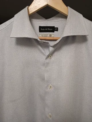 Camisa Pedro del Hierro Doble Puño XL