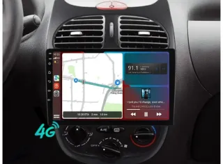 Radio GPS Android para Peugeot 206