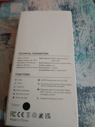 Reloj Inteligente Multifuncional Negro