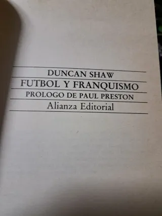 Fútbol y Franquismo