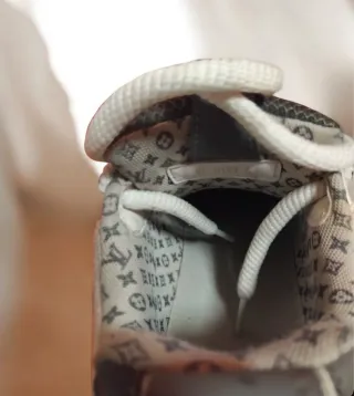 Louis Vuitton Scarpe Uomo Nero Bianco