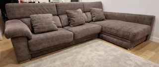Sofá 4 plazas con chaise longue