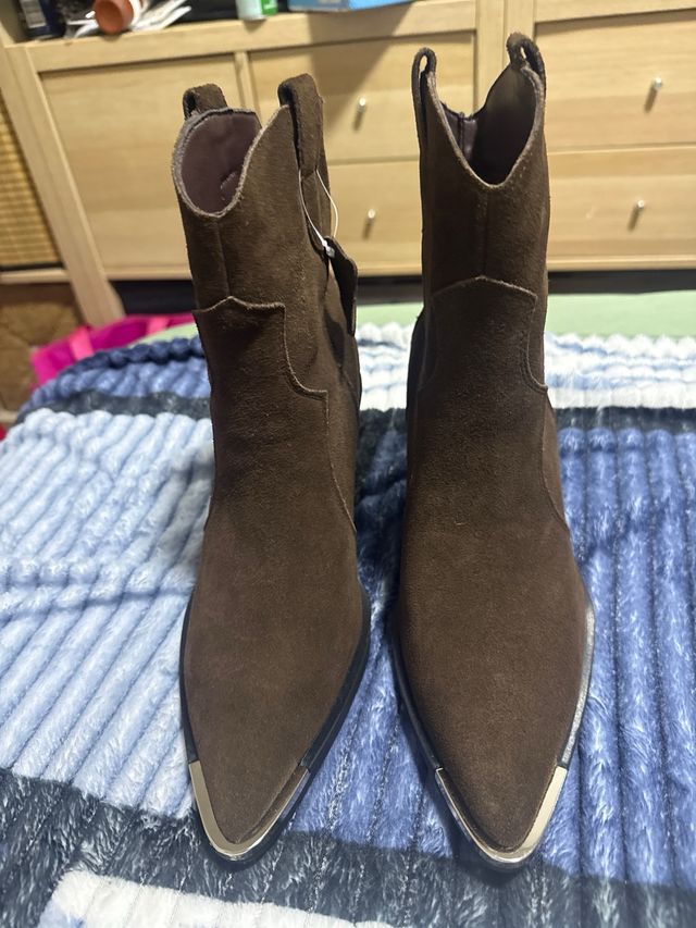 Botines marrones de mujer