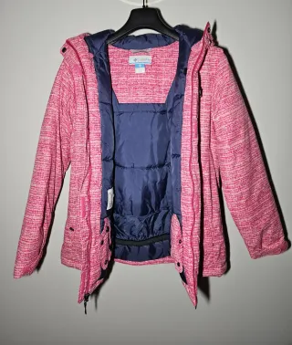 Anorak esquí Columbia rosa