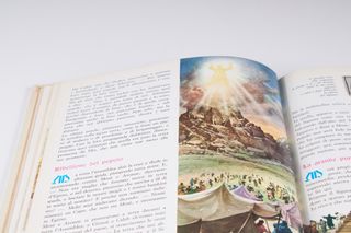 La Bibbia illustrata 5 volumi rilegati Fabbri '62