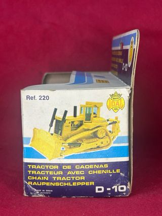 Miniatura Tractor Cadenas Caterpillar D10