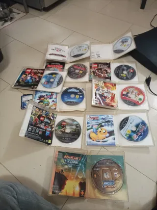 Consola PS3 + 28Juegos +volante con pedales