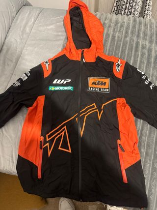 Chaqueta KTM Team Racing Negra y Naranja