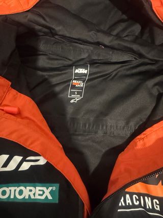 Chaqueta KTM Team Racing Negra y Naranja