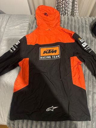 Chaqueta KTM Team Racing Negra y Naranja