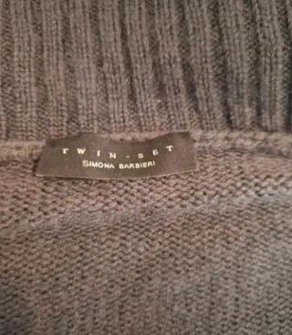 Dolcevita Cashmere Grigio marca TwinSet