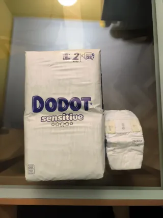 Pañales Dodot Sensitive Talla 2