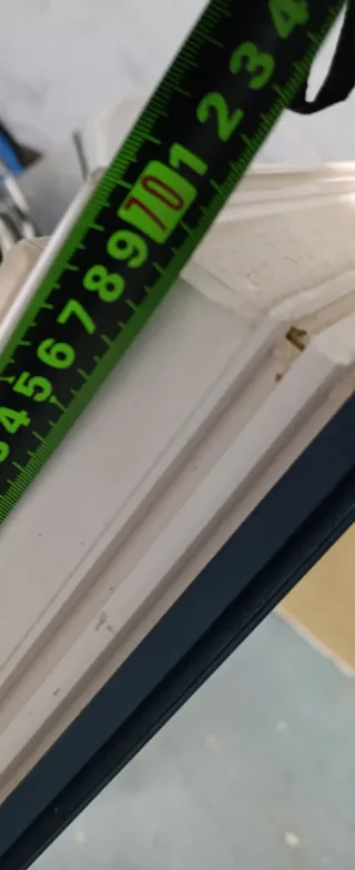 Ventana PVC oscilobatiente 55x70