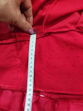 Traje de flamenca rojo+mantoncillo