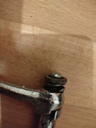 Pata de arranque moto clásica