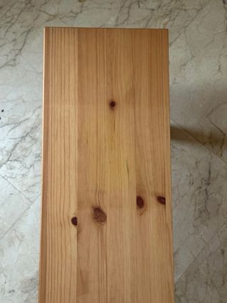 2 Scaffali in Legno Naturale IKEA con Staffe