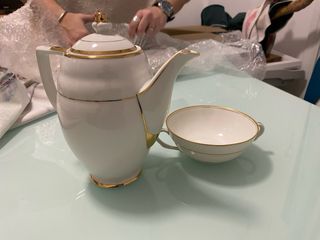 Vajilla Limoges y Cristalería de Roca