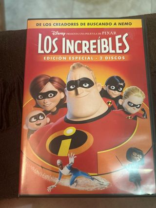 DVD Los Increíbles Edición Especial 2 Discos