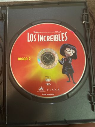DVD Los Increíbles Edición Especial 2 Discos