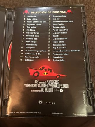 DVD Los Increíbles Edición Especial 2 Discos