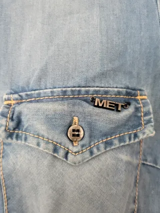 Vestido tejano corto