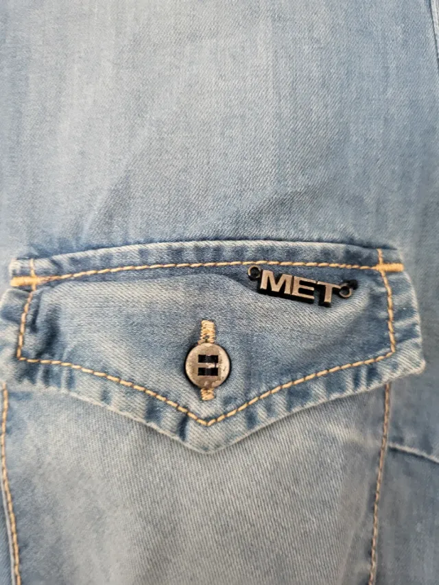 Vestido tejano corto