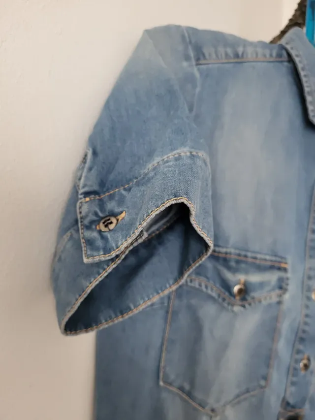 Vestido tejano corto